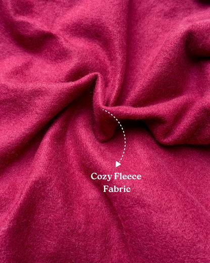 Escape Puff Printed Fleeced Co-ord Set