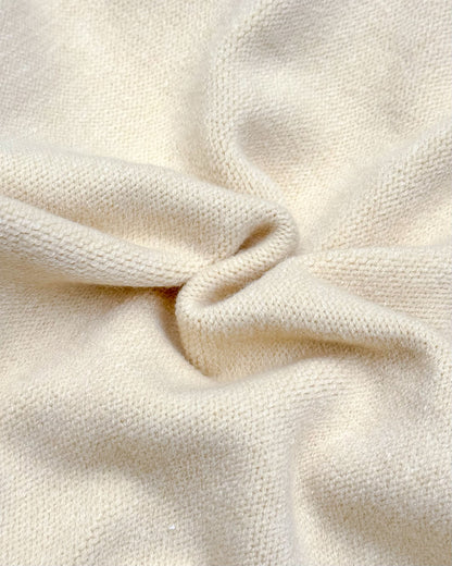 Baby Zebra Appliquéd Textured Sweater