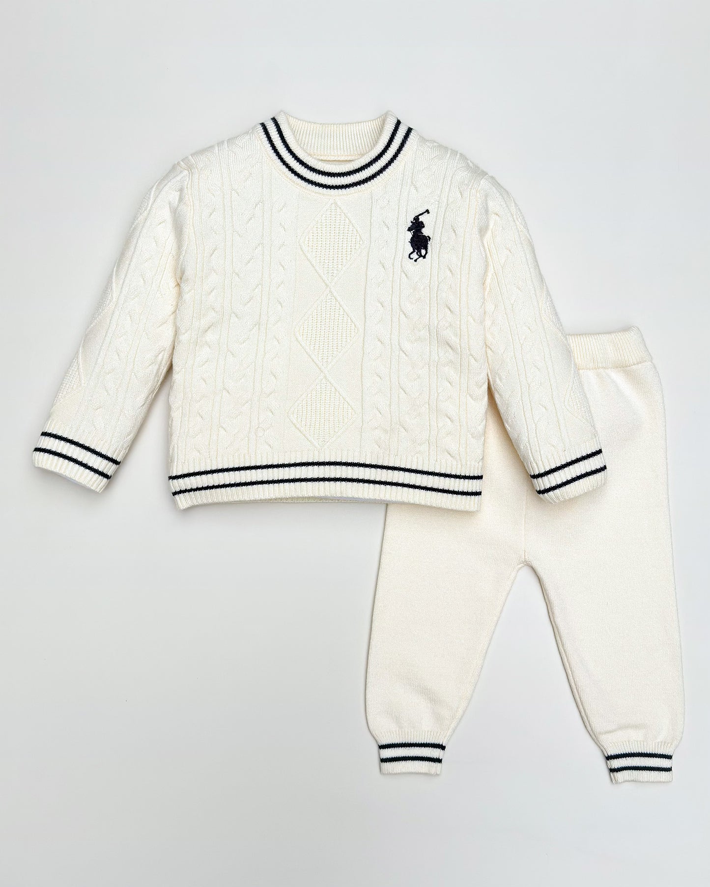 Cable Knit Sweater Co-Ord Set