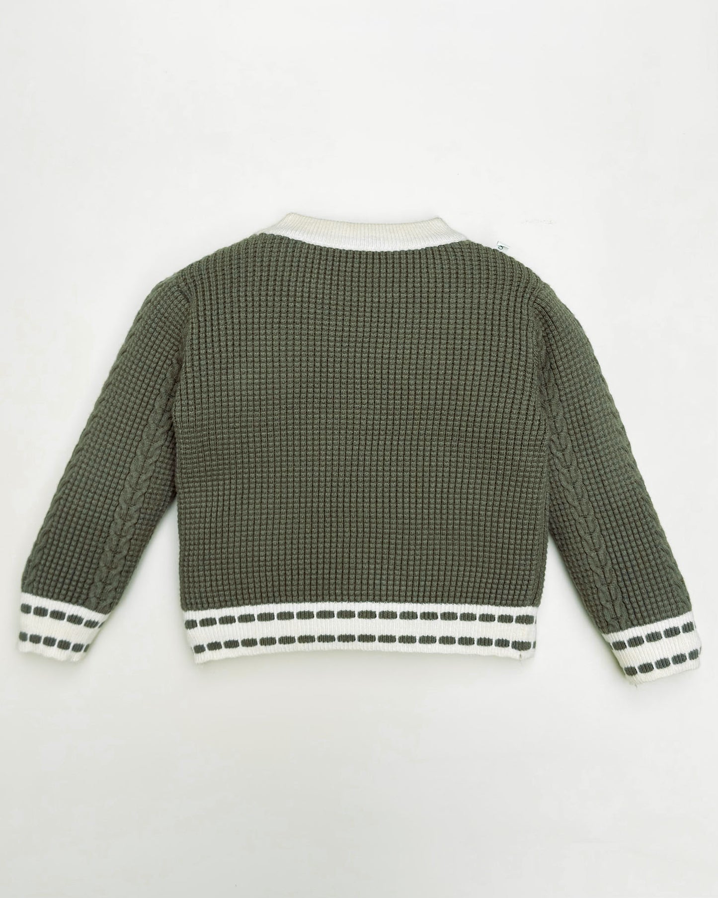 Toy Appliqued Knitted Sweater Co-Ord Set