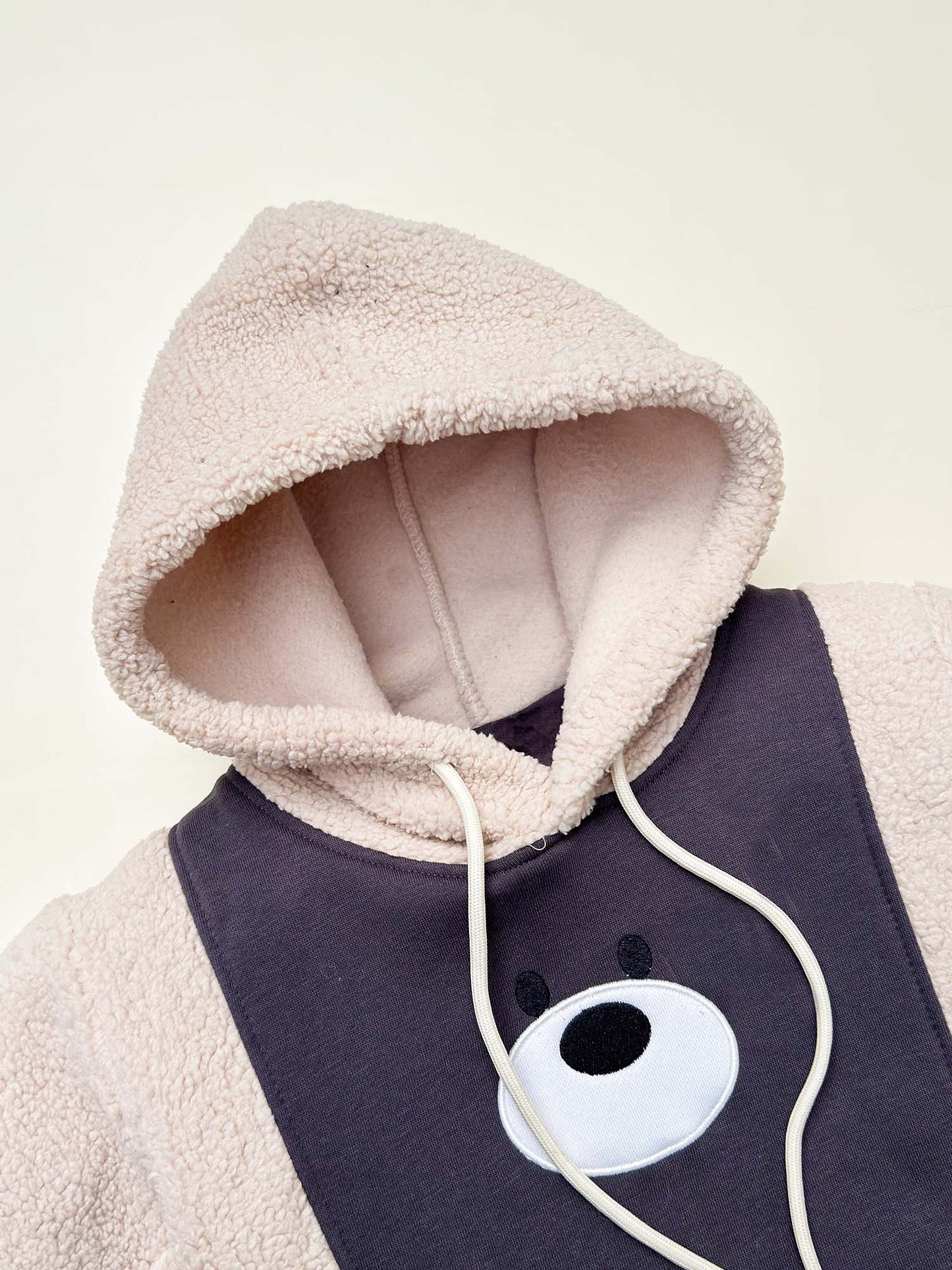 Stylish Soft Textured Fleece Hoodie