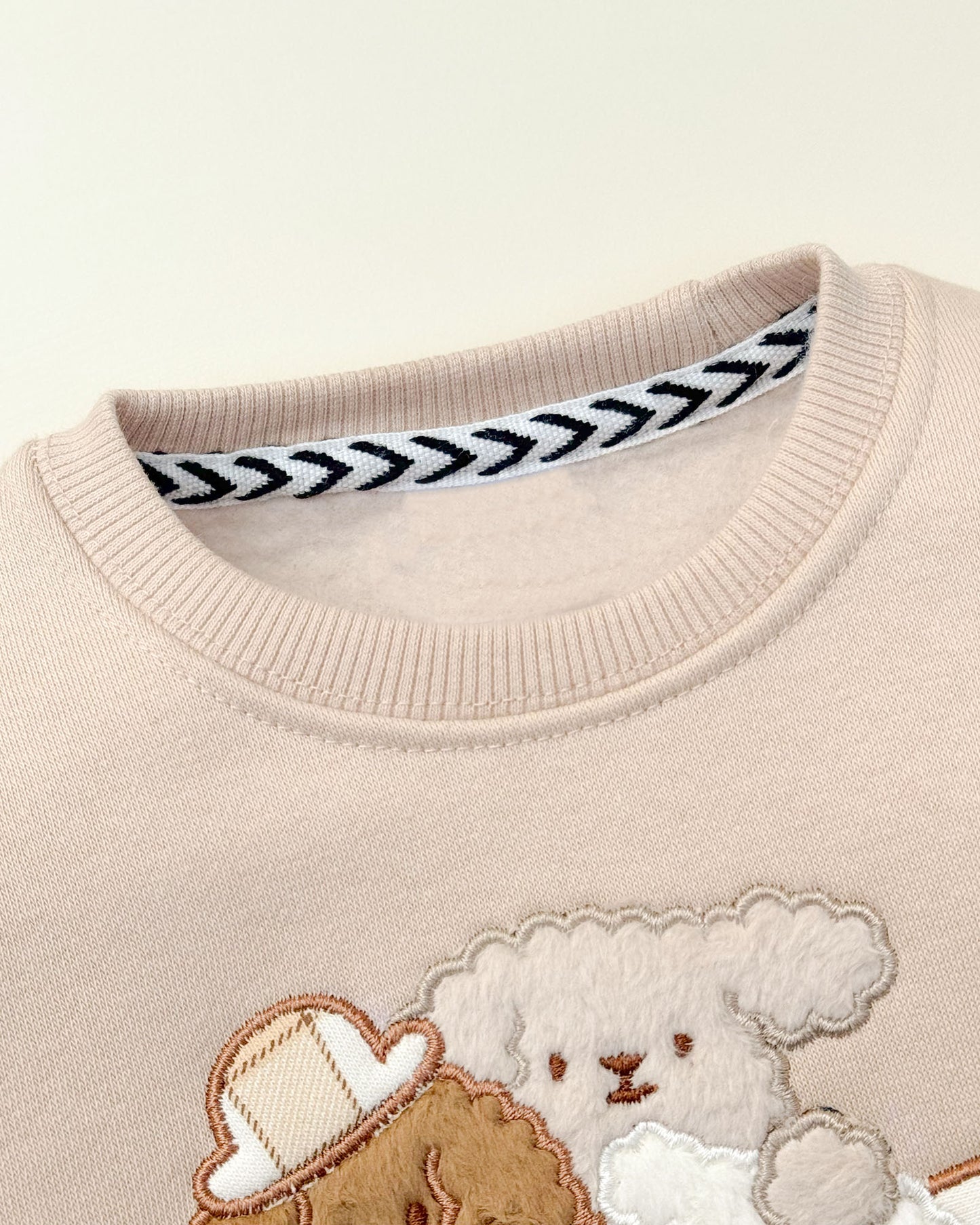 Friends Squad Appliqued Fleeced Co-ord Set