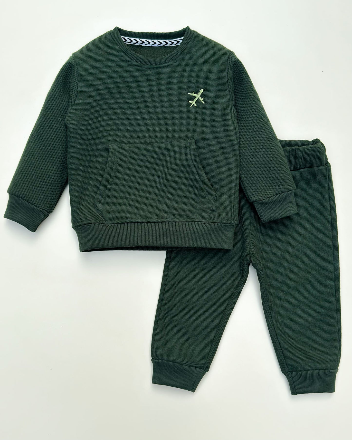 Waffle Textured Fleeced Co-ord Set