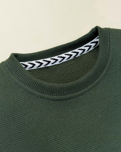 Waffle Textured Fleeced Co-ord Set