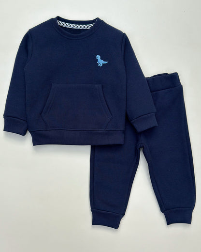 Waffle Textured Fleeced Co-ord Set