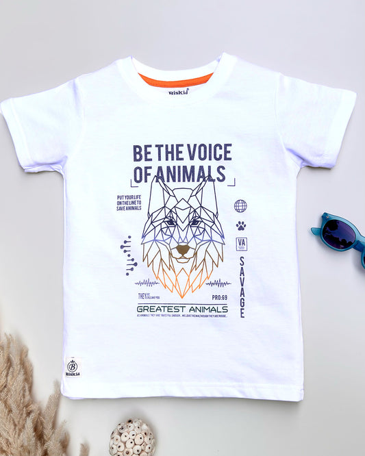 Wolf Graphic Printed T-Shirts