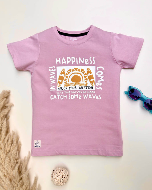 Happiness Graphic Printed T-Shirts