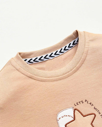 Car Print T-Shirt & Shorts Co-ord Set