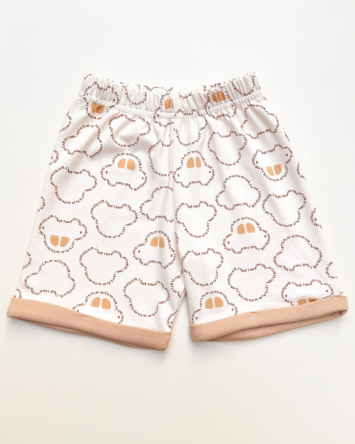Car Print T-Shirt & Shorts Co-ord Set