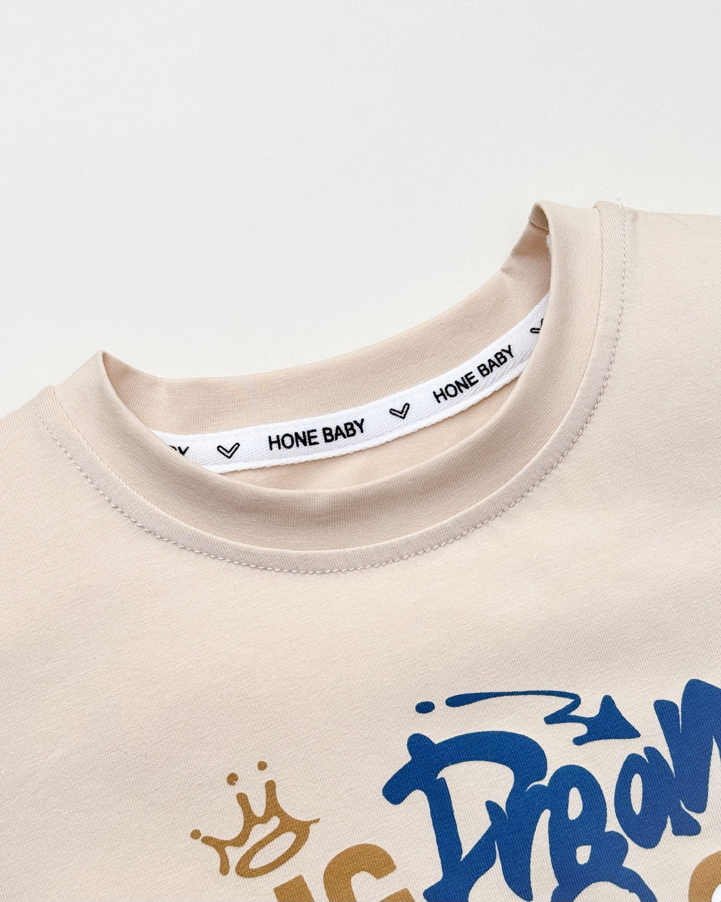Big Dream Print T-Shirt & Shorts Co-ord Set