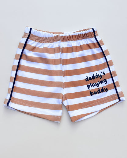 Playing Bear Print T-Shirt & Shorts Co-ord Set