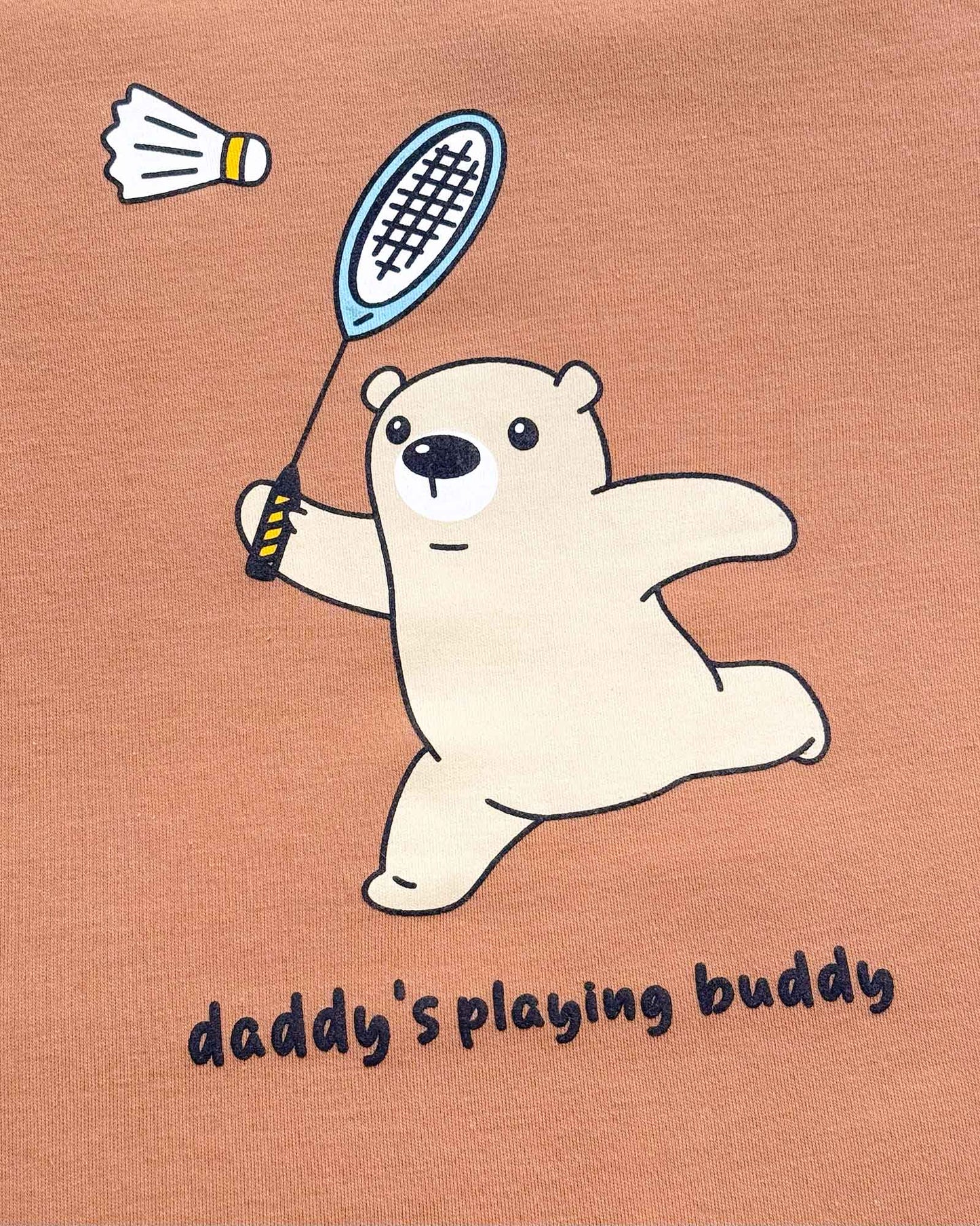 Playing Bear Print T-Shirt & Shorts Co-ord Set