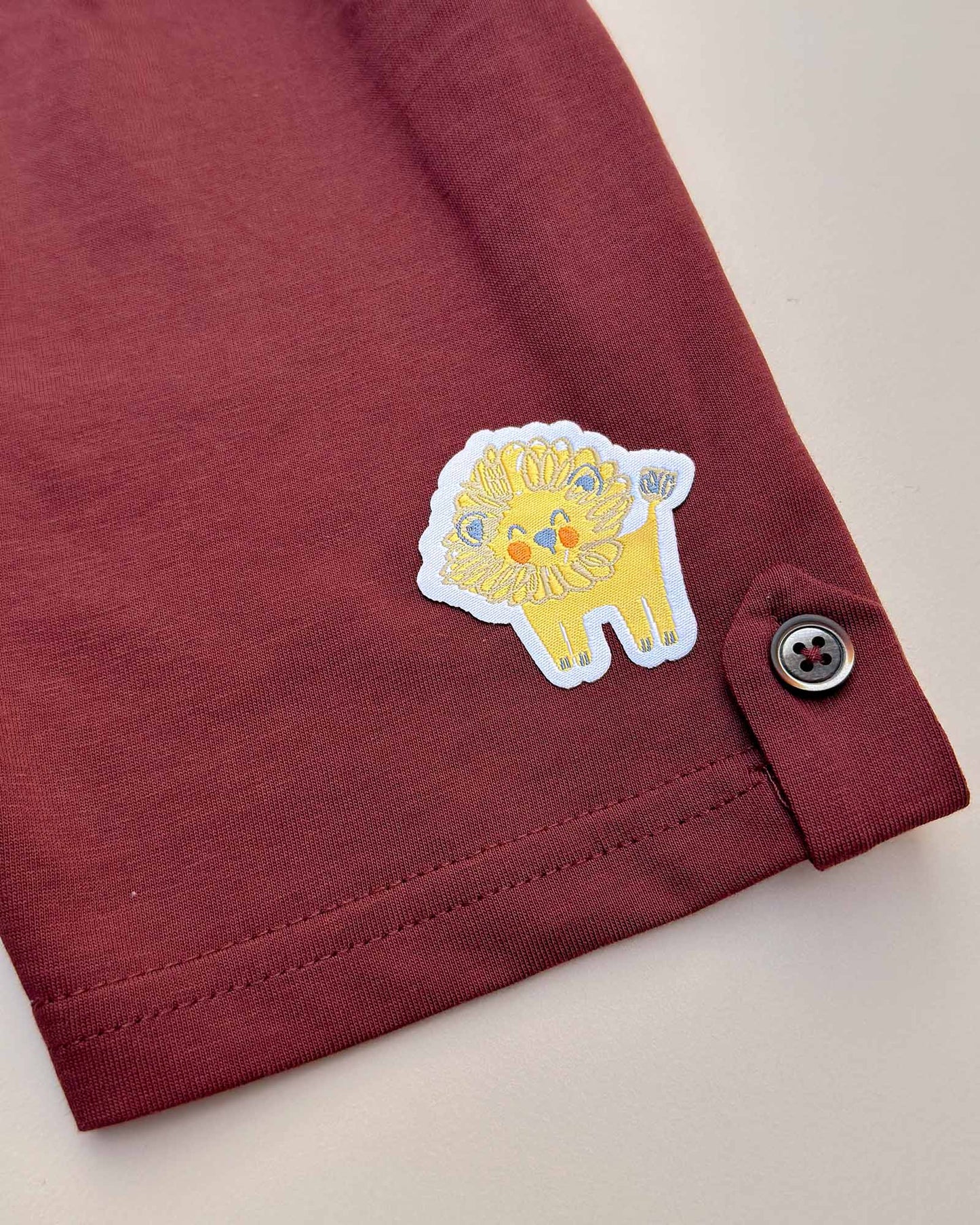 Lion & Dino Safari T-Shirt & Shorts Co-ord Set