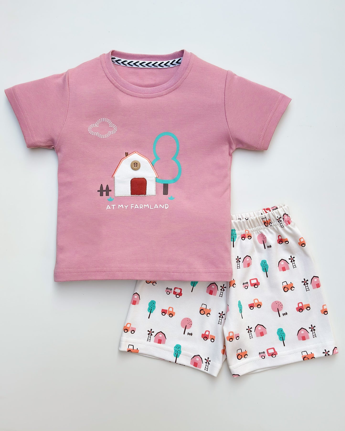 Farmland T-Shirt & Shorts Co-ord Set