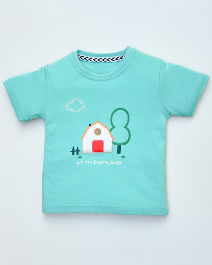 Farmland T-Shirt & Shorts Co-ord Set