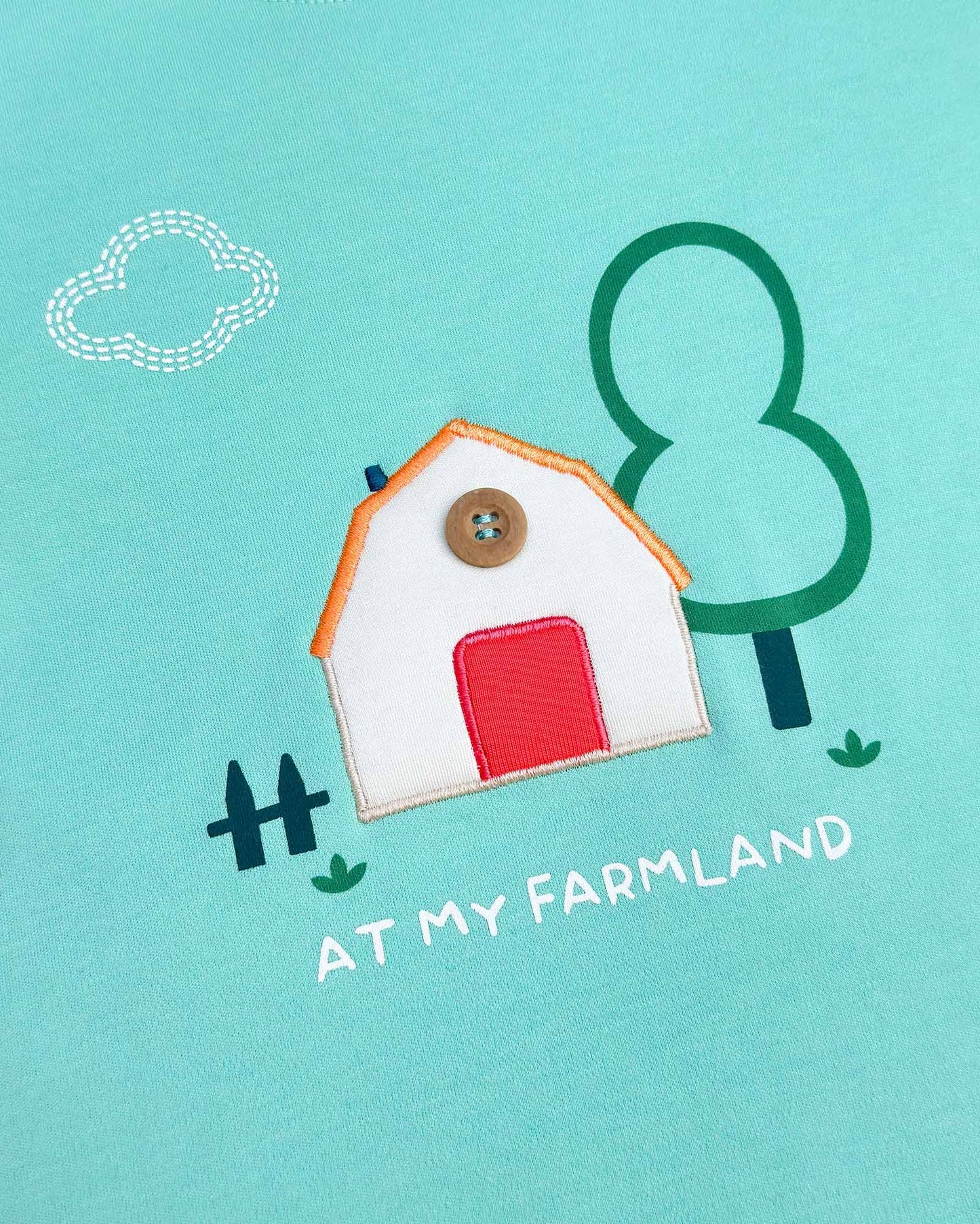 Farmland T-Shirt & Shorts Co-ord Set