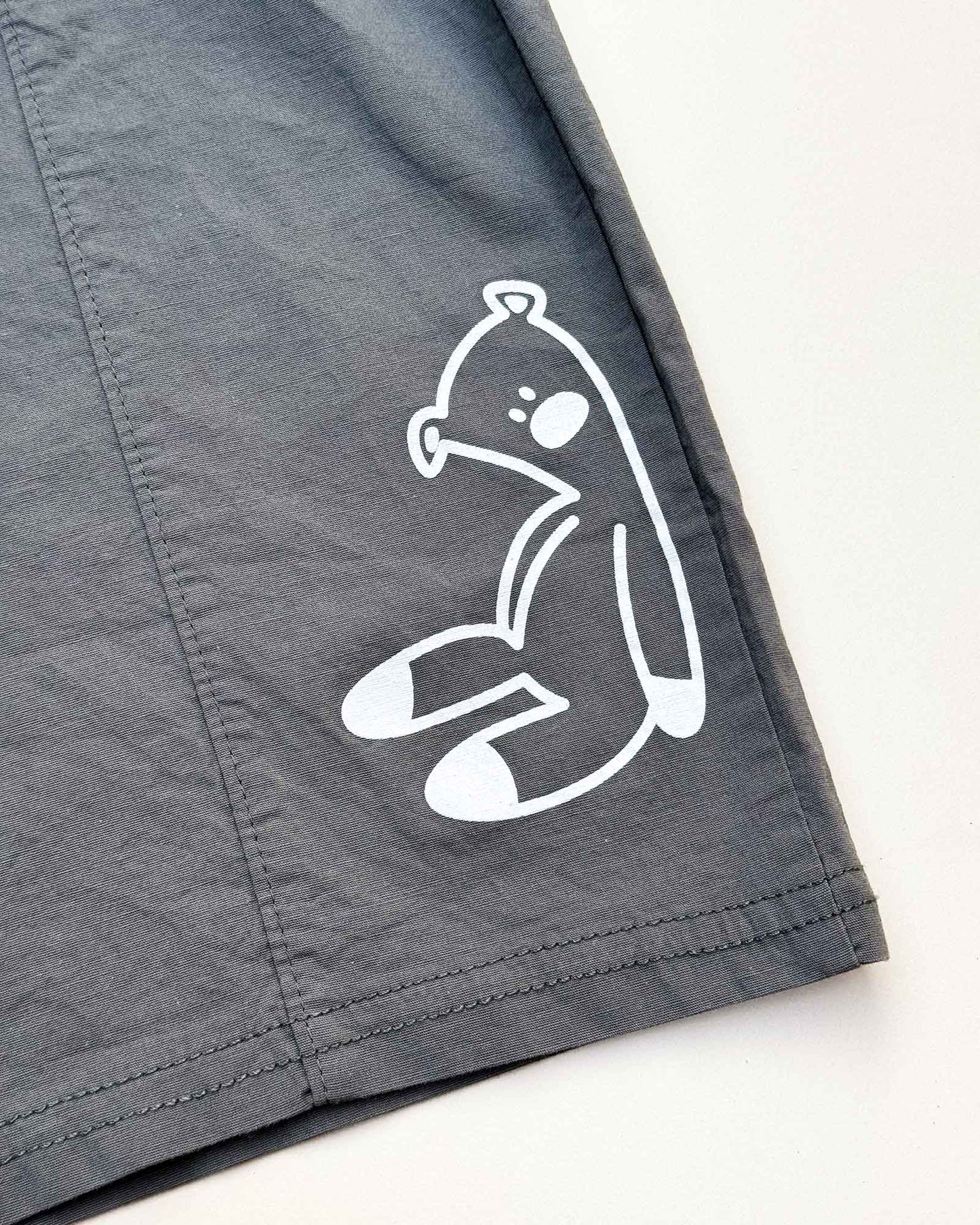Mr.Bean Teddy Applique T-Shirt & Shorts Co-Ord Set