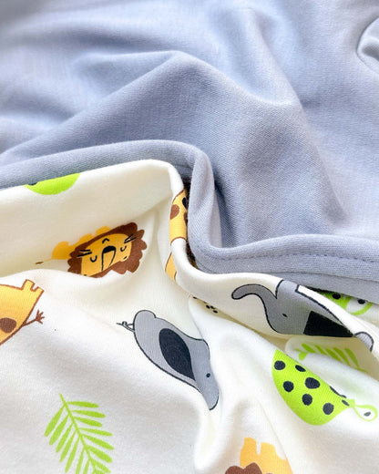 Best Trip Buddies Printed Dungaree Romper