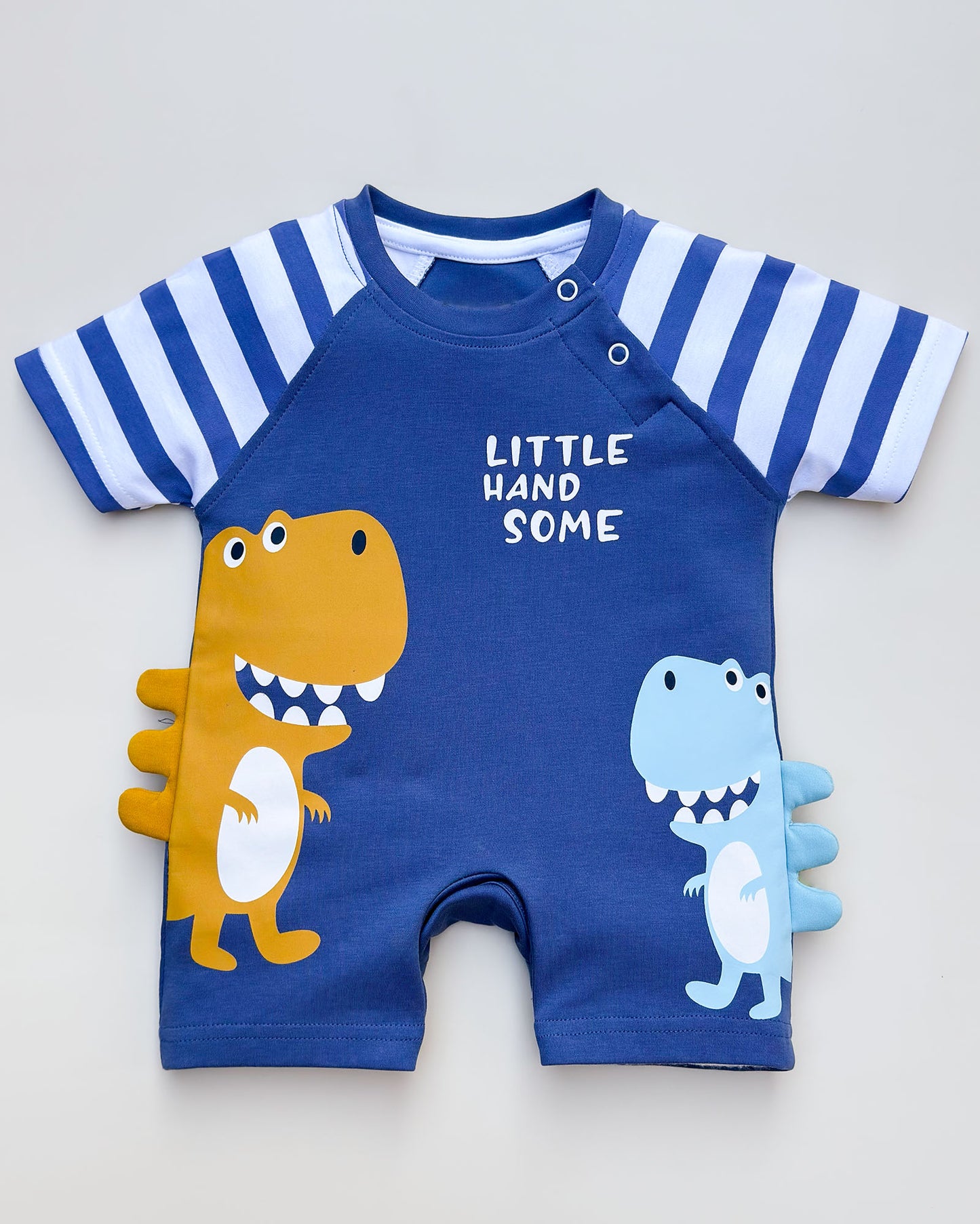 Half Sleeves Little Hand Some Printed Romper