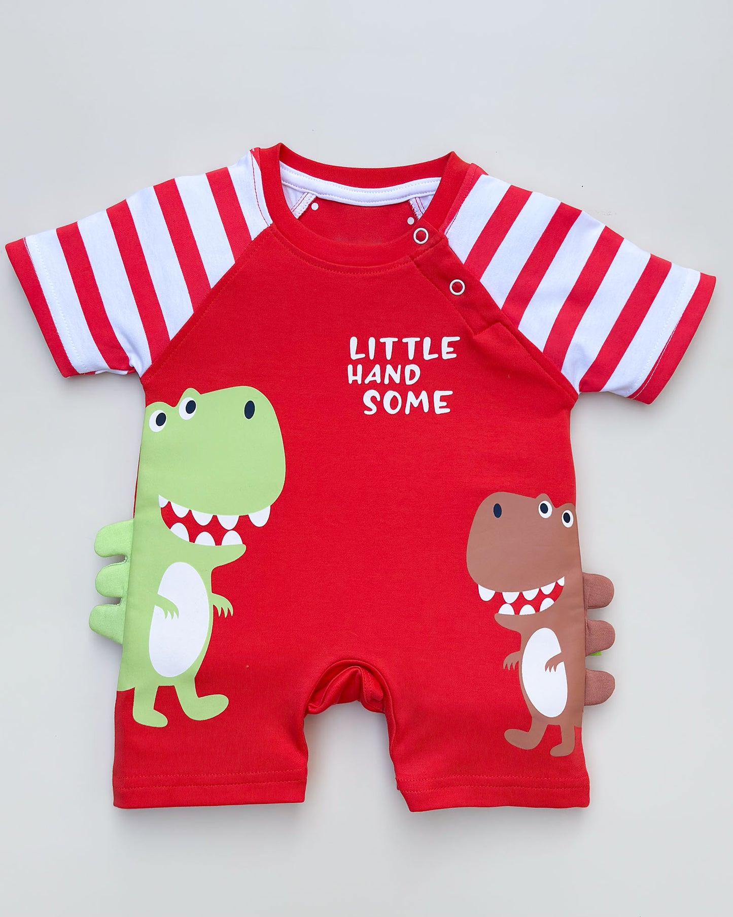 Half Sleeves Little Hand Some Printed Romper