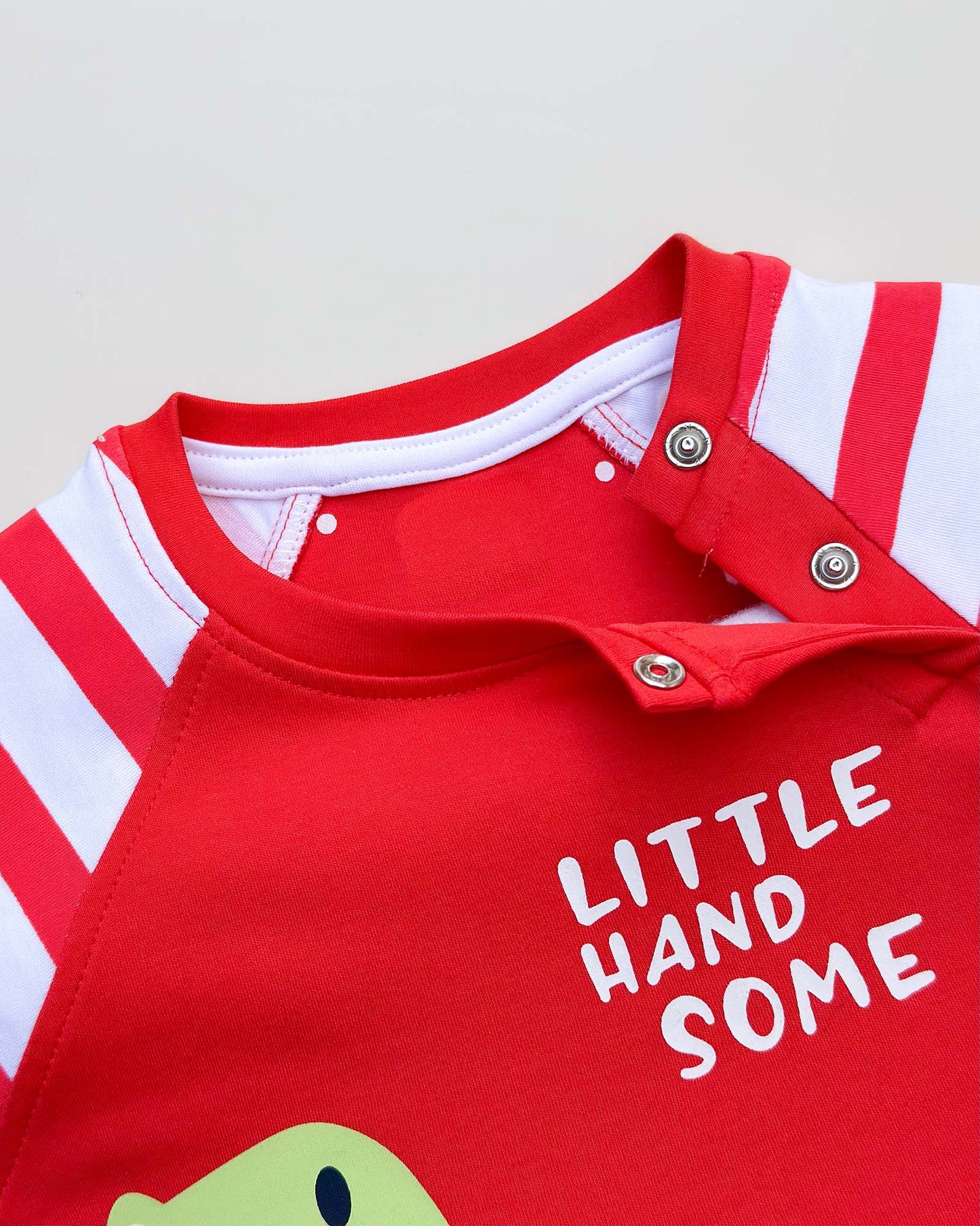 Half Sleeves Little Hand Some Printed Romper