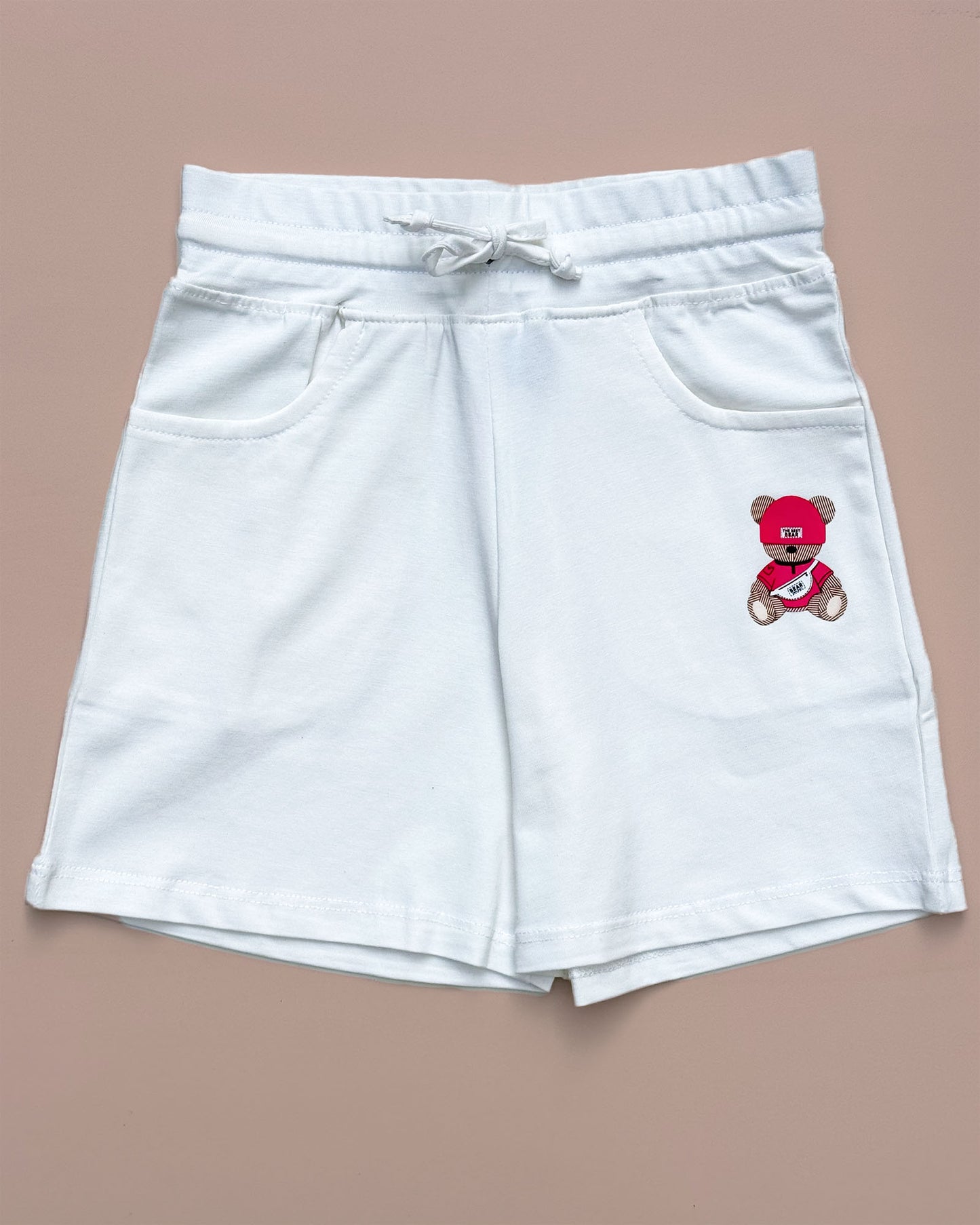 Cool Bear Printed T-Shirt & Shorts Co-ord Set
