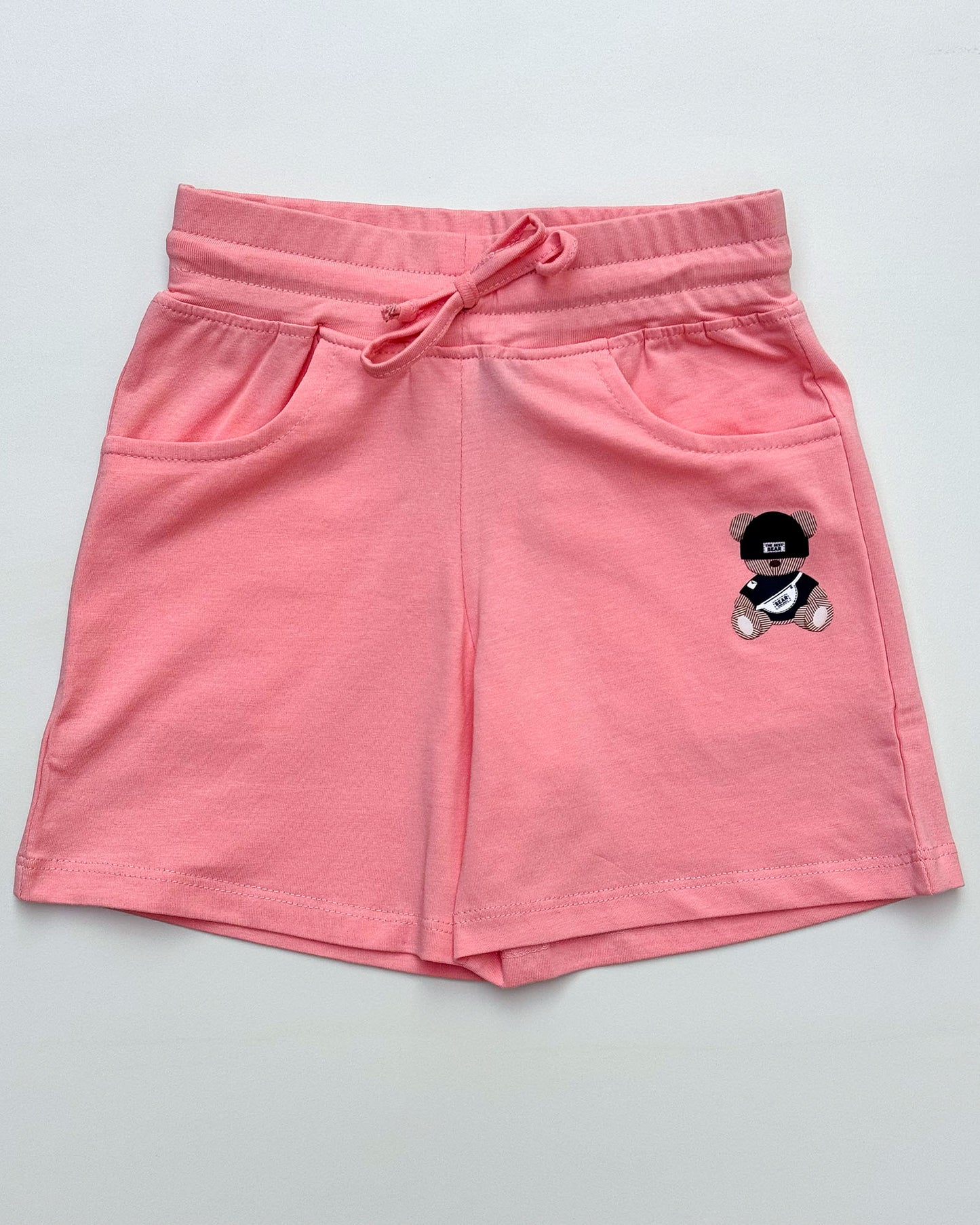 Cool Bear Printed T-Shirt & Shorts Co-ord Set