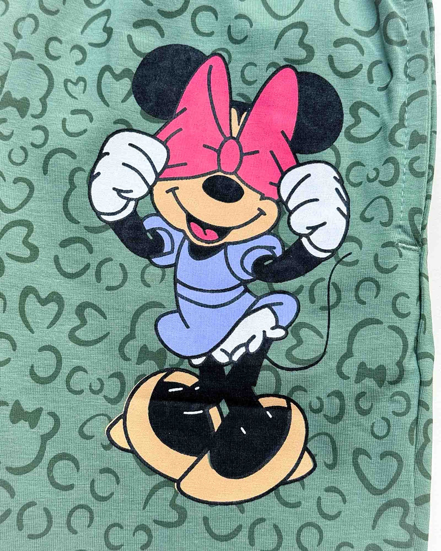 Minnie Mouse Printed T-Shirt & Shorts Co-ord Set