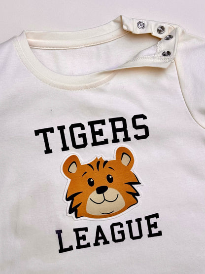 Tiger Print T-Shirt & Shorts Co-Ord Set