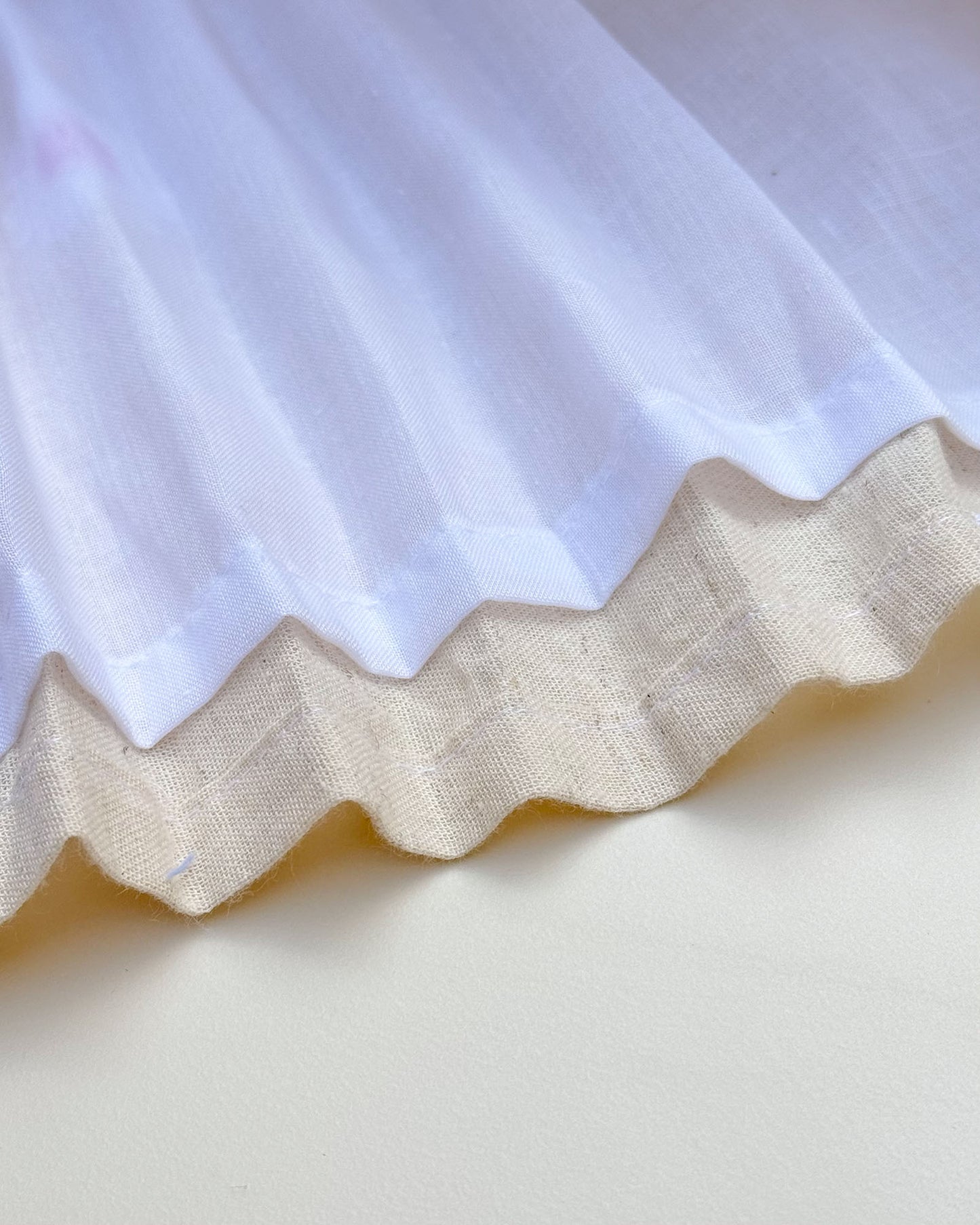 Flower Embroidered Khadi Cotton Frock
