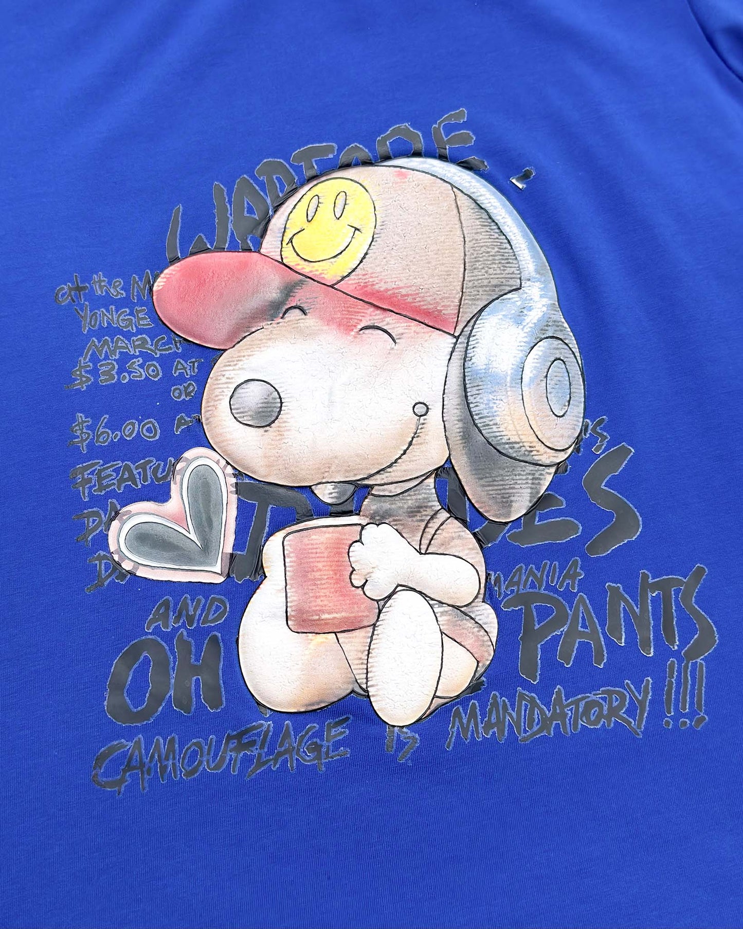 Cool Snoopy Printed T-Shirt & Shorts Co-ord Set