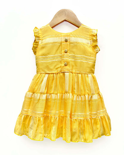 Traditional Frock Dress with Embroidery Detail