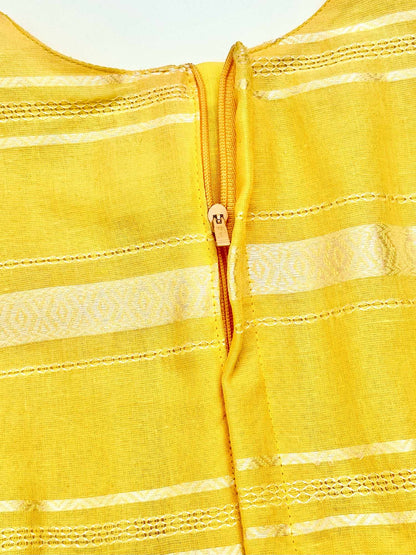 Traditional Frock Dress with Embroidery Detail