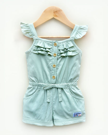 Sleeveless Safari Jumpsuit