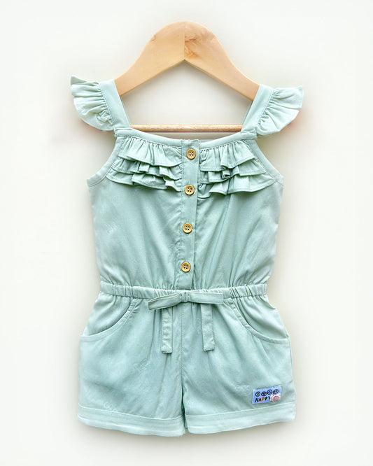 Sleeveless Safari Jumpsuit