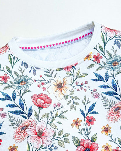 Floral Print Full Sleeve Co-ord Set