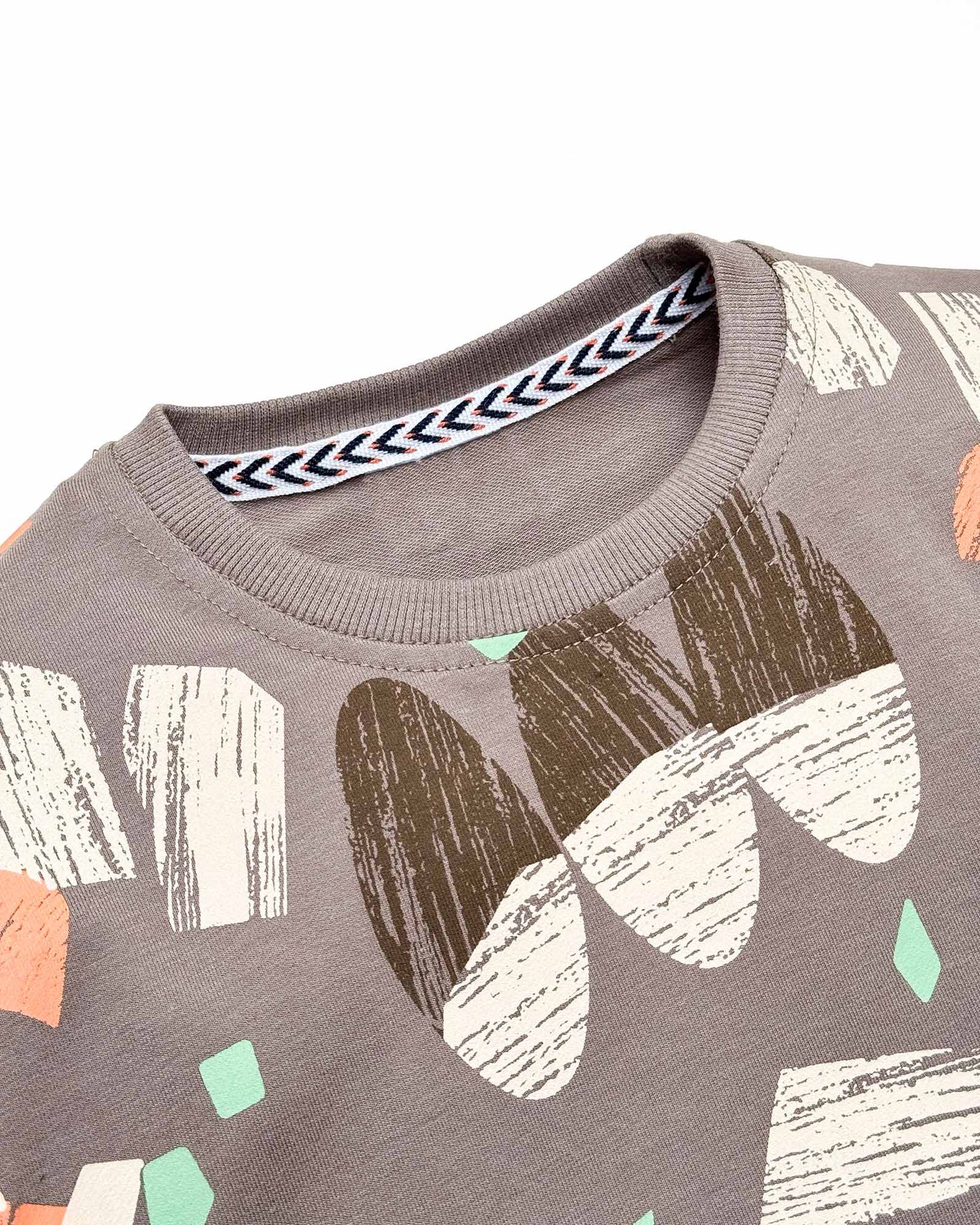 Abstract Printed Full Sleeves Co-ord Set