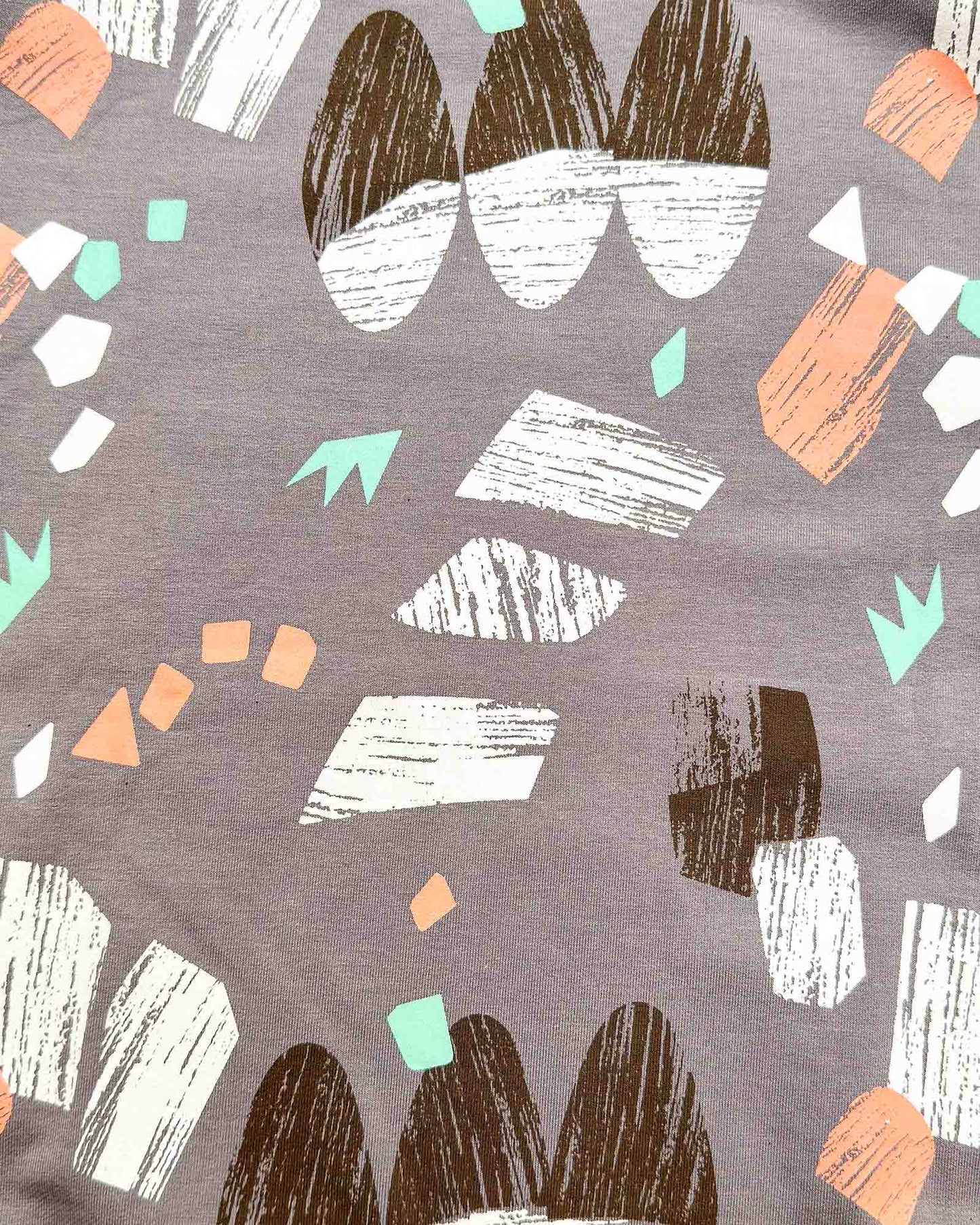 Abstract Printed Full Sleeves Co-ord Set