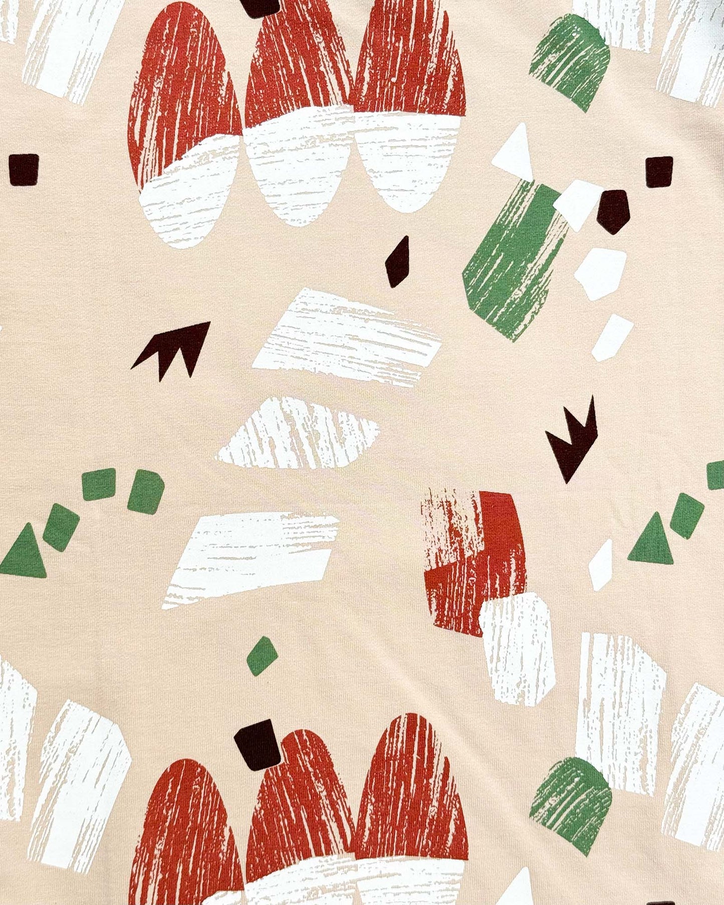 Abstract Printed Full Sleeves Co-ord Set