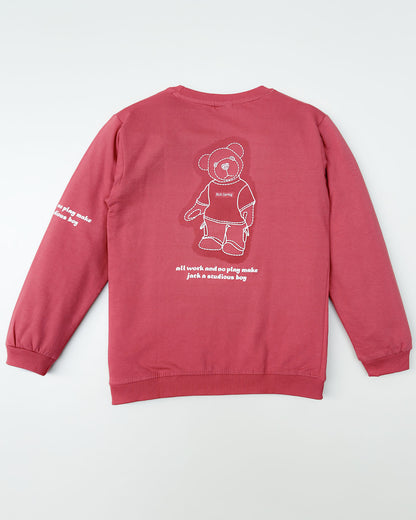 All Work Puff Printed Full Sleeves Co-ord Set