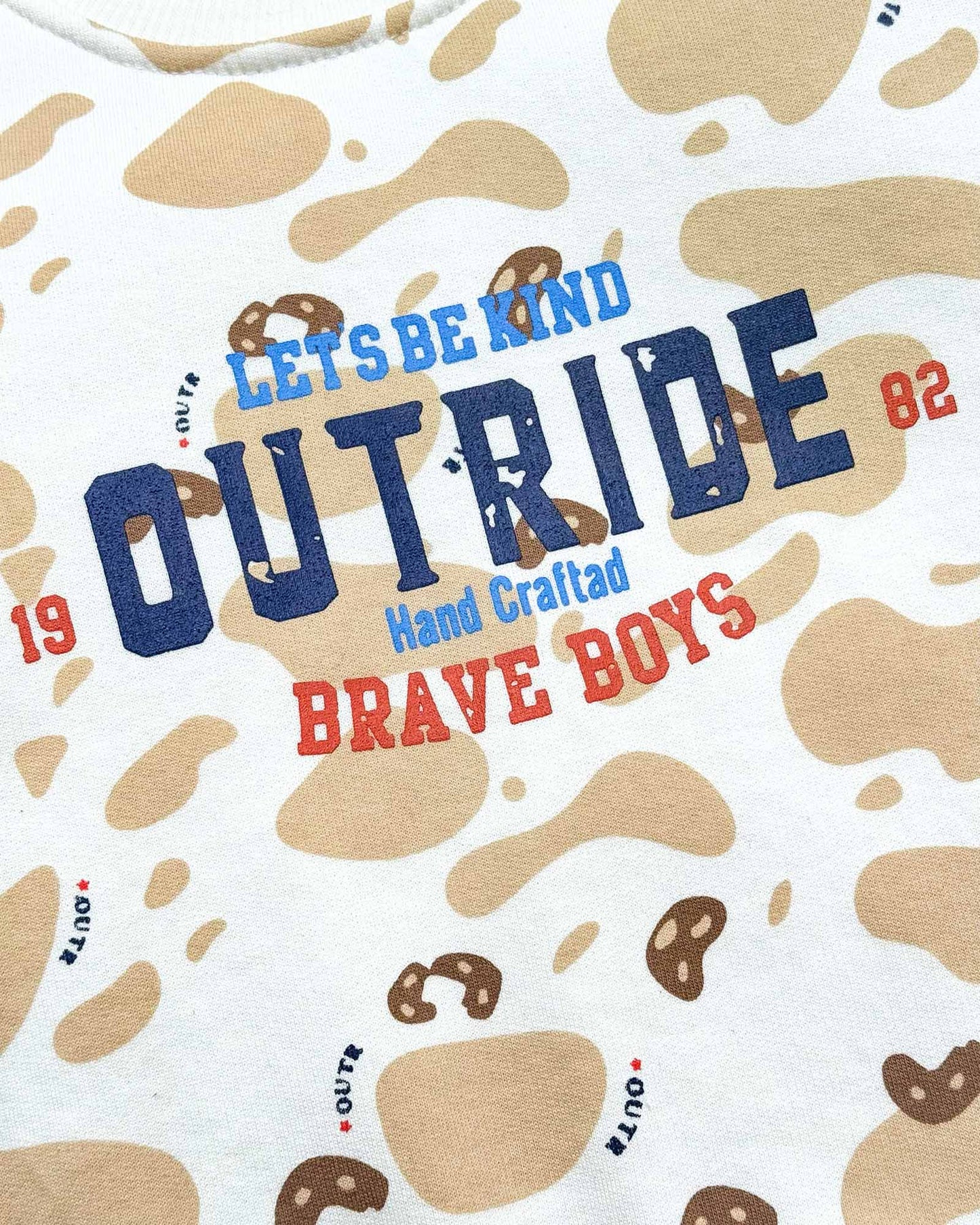 Ameoba Printed Fleeced Co-ord Set