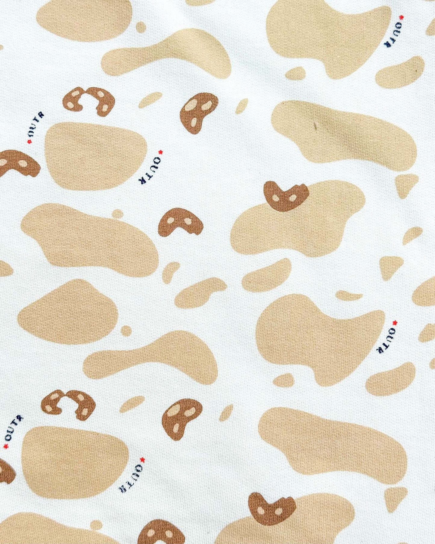 Ameoba Printed Fleeced Co-ord Set