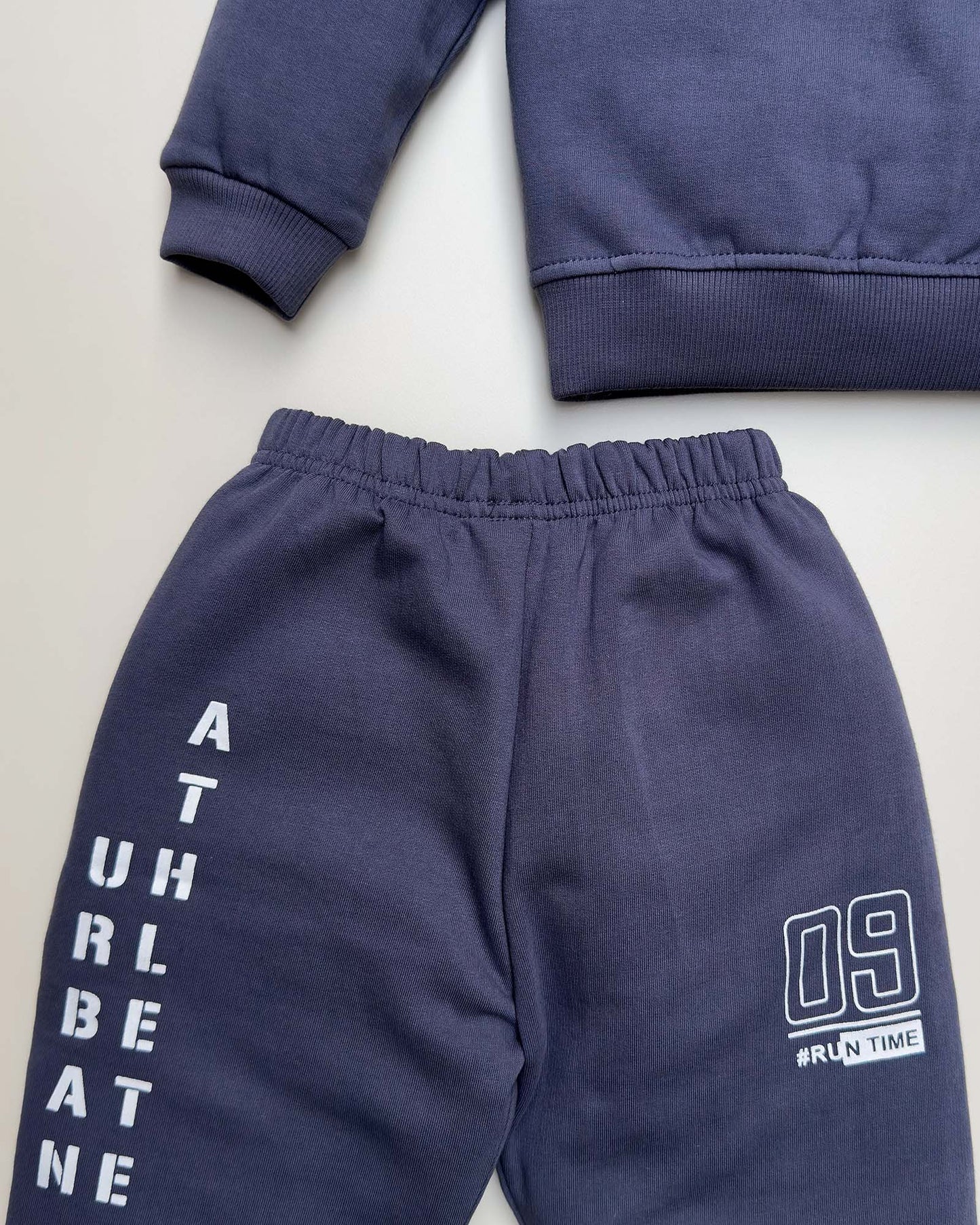 Escape Puff Printed Fleeced Co-ord Set