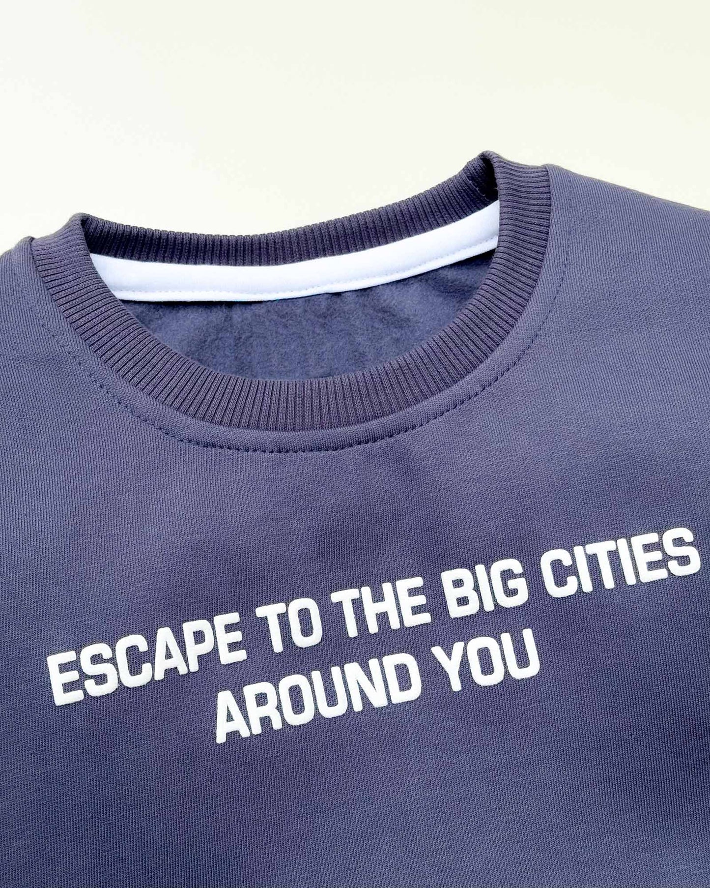 Escape Puff Printed Fleeced Co-ord Set