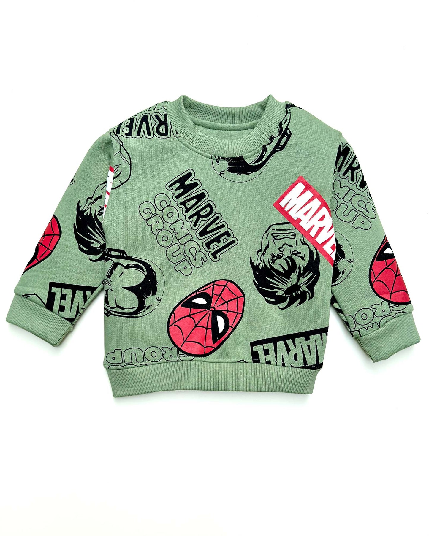 Marvel Printed Fleeced Co-ord Set
