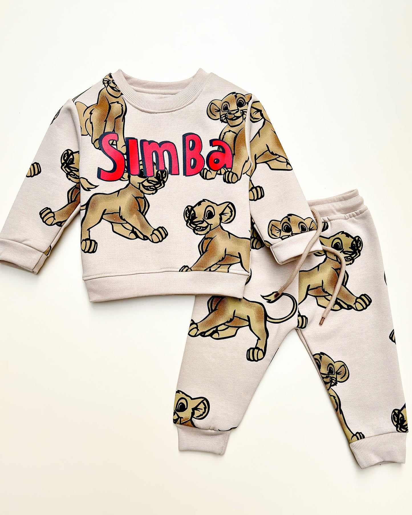 Simba Printed Fleeced Co-ord Set