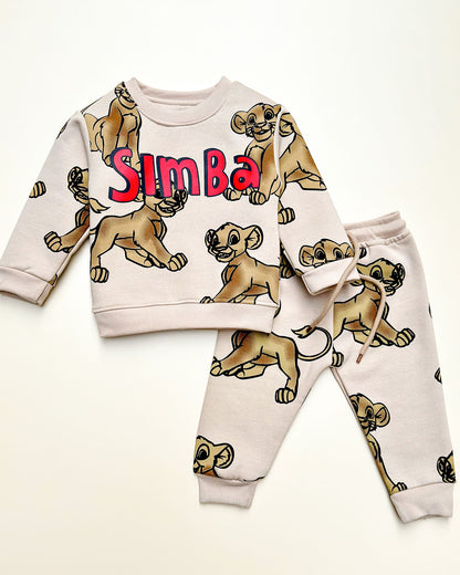 Simba Printed Fleeced Co-ord Set