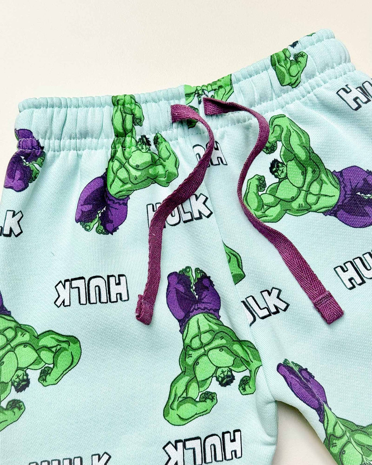 HULK Marvel Printed Fleeced Co-ord Set