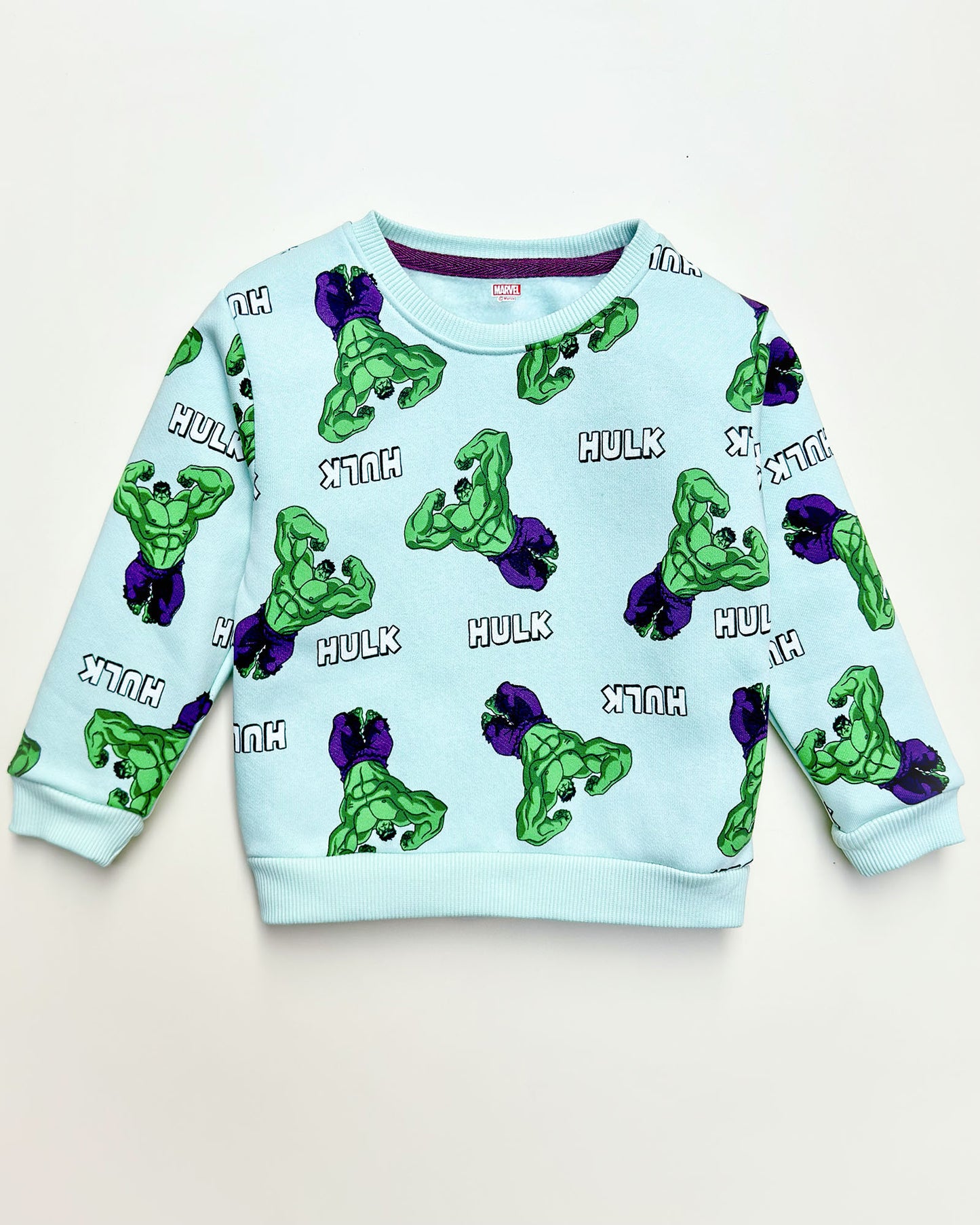 HULK Marvel Printed Fleeced Co-ord Set
