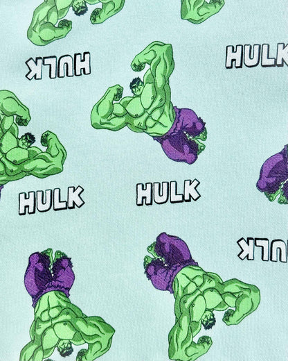 HULK Marvel Printed Fleeced Co-ord Set